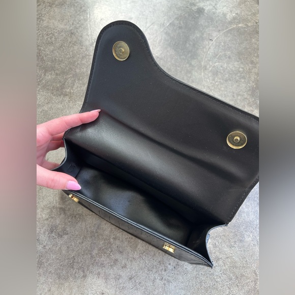 Black Faux Leather Bag - Picture 2 of 2